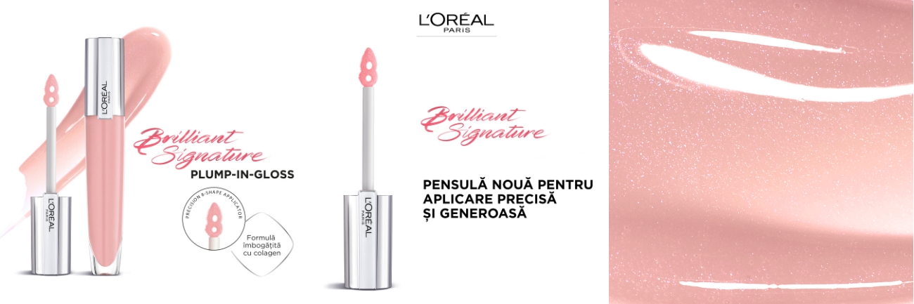 Luciu de buze Brilliant Signature Plump, 402 Soar